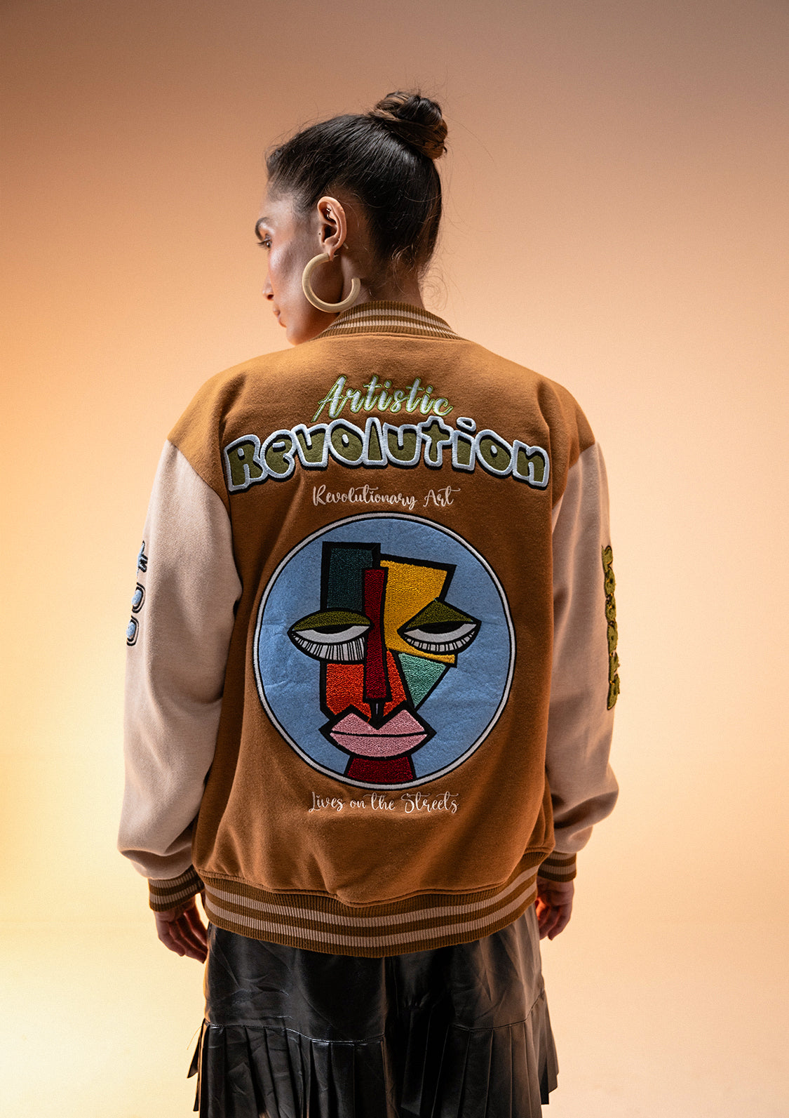 Sterick Unisex Art Revolt Varsity Jacket
