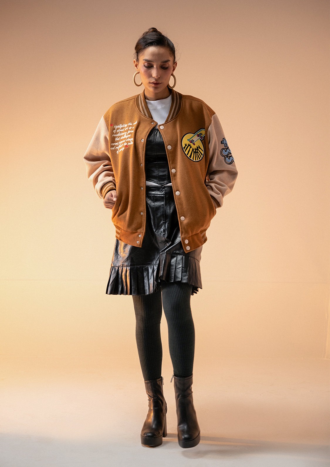 Sterick Unisex Art Revolt Varsity Jacket
