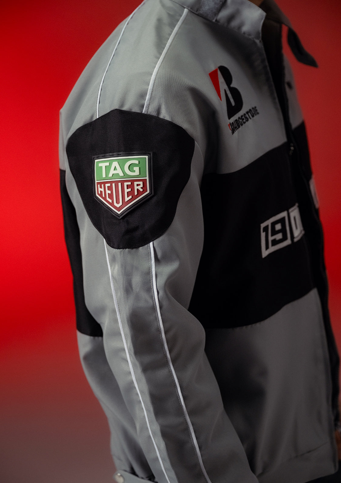 Unisex Sterick DRIFT Grey Racer Jacket