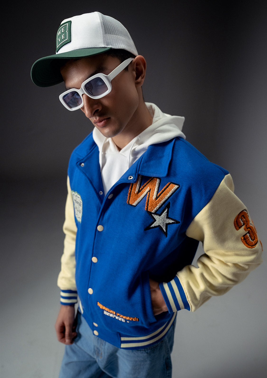 Unisex Sterick Vintage Varsity Jacket