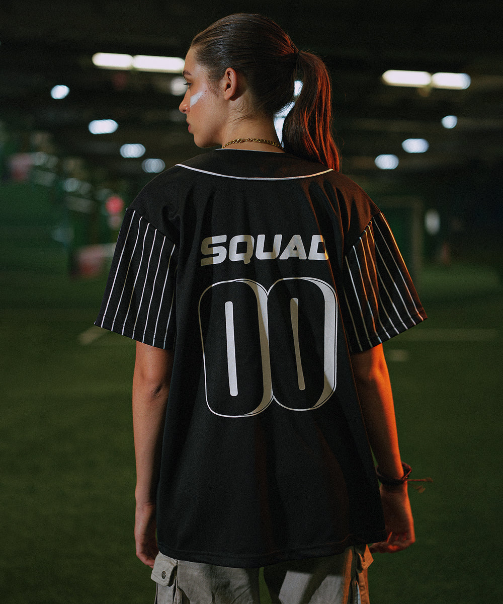 Unisex Sterick Stripe Chicago (Black) Baseball Jersey