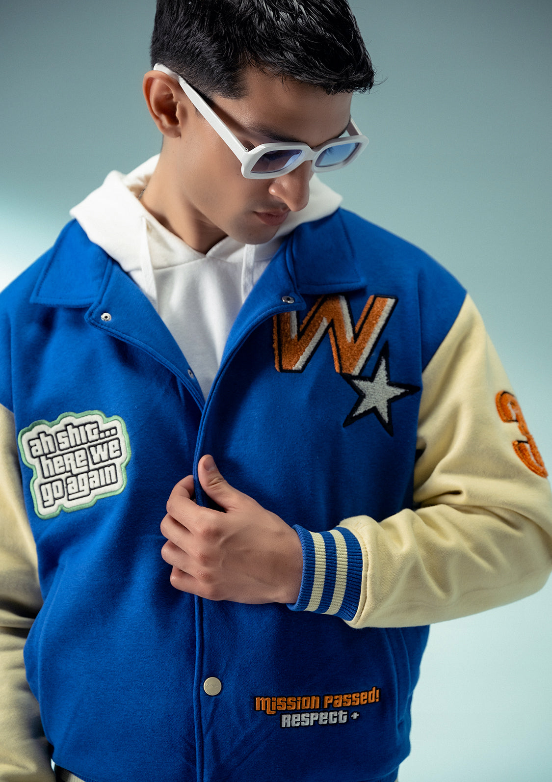 Unisex Sterick Vintage Varsity Jacket