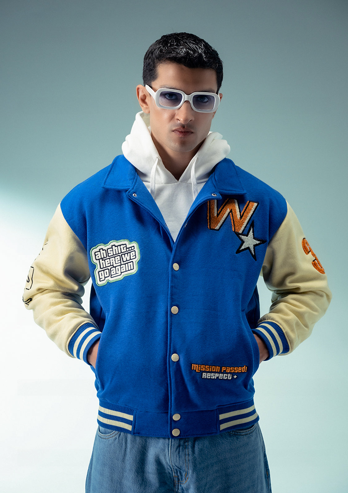 Unisex Sterick Vintage Varsity Jacket