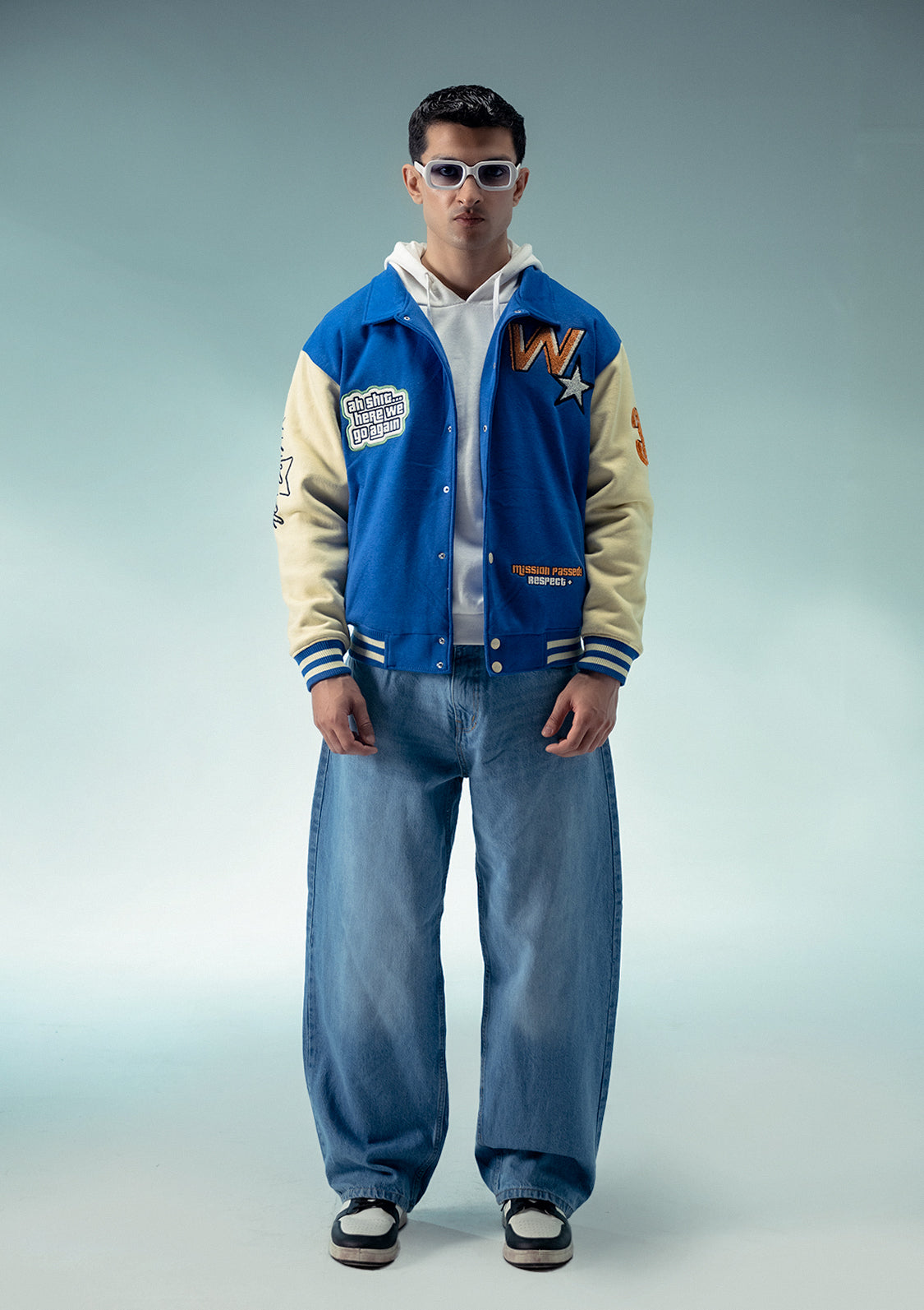 Unisex Sterick Vintage Varsity Jacket
