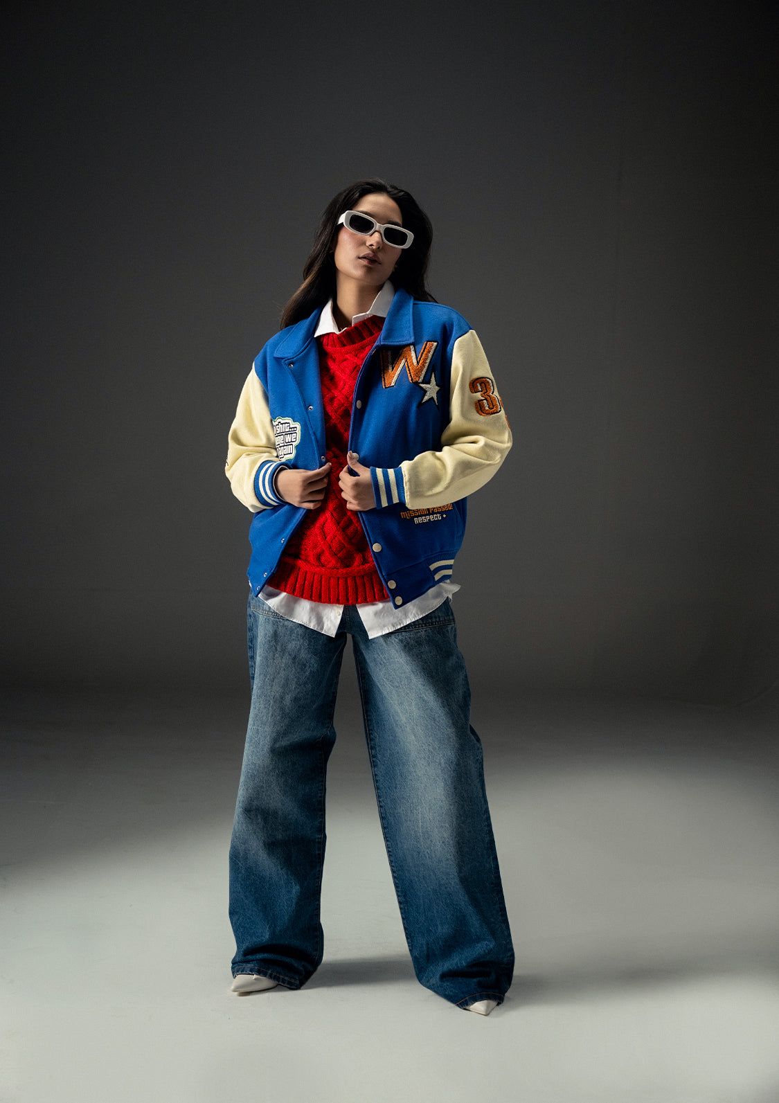 Unisex Sterick Vintage Varsity Jacket