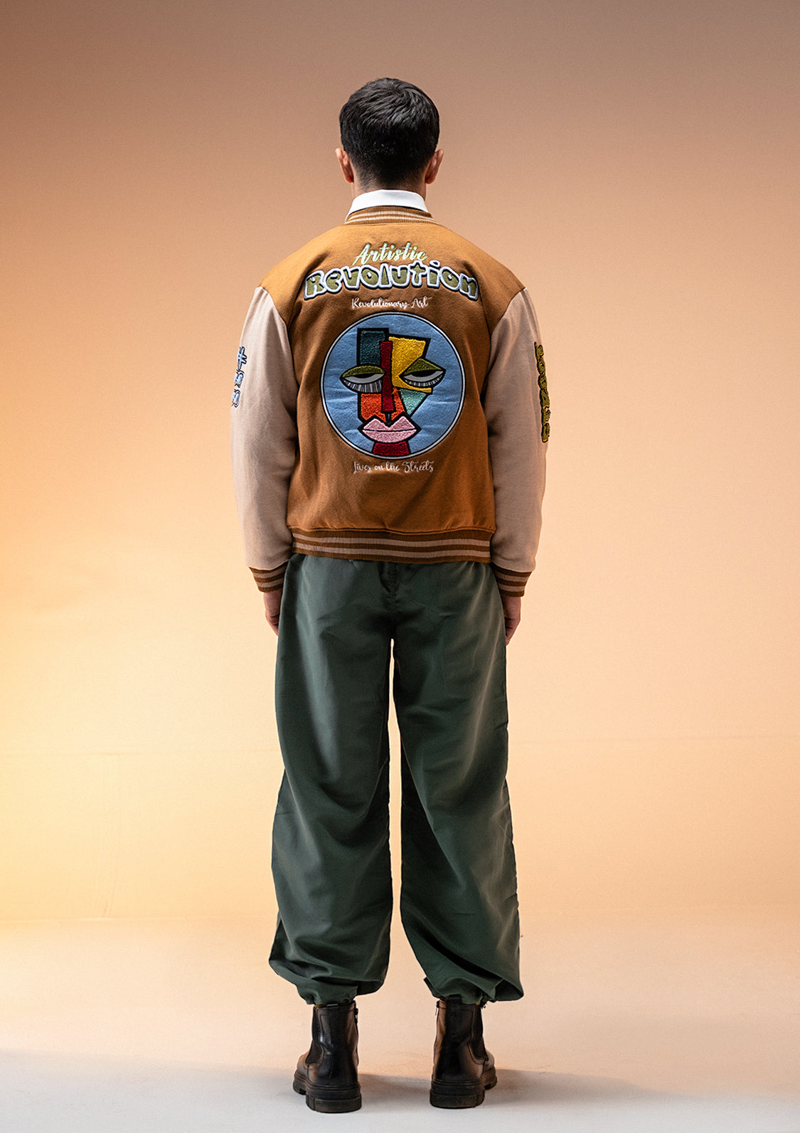 Sterick Unisex Art Revolt Varsity Jacket